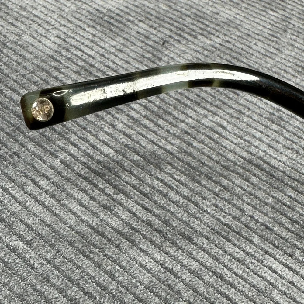 Warby Parker Banks 142 Eyeglasses Frames Sea Glass Tortoise Cat‎ Eye 52-21-145